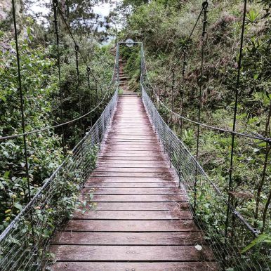 Square Reunion Suspended bridge