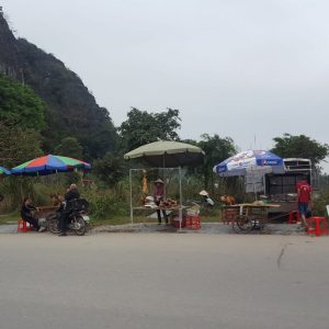 BBQ Goats by the road