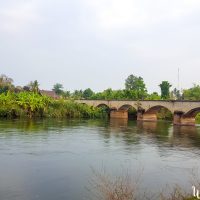 The bridge between Don Det and Don Khon