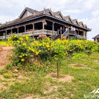 Restaurated tradtional khmer house