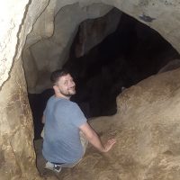 Silviu managed to get into the cave. See you at the bottom.