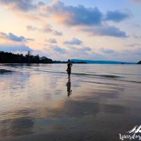 Perine, sea and sunset