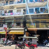 Every apartment seems connected individually to the electric pole!