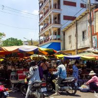 A street market