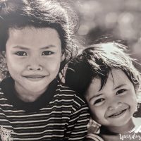 Beautiful faces of some patients of the Children Hospital