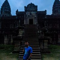 Angkor Wat at night