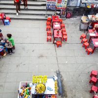 street market in Hue