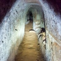 In the Vinh Moc Tunnel