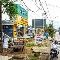 Mobile phone shops are super modern