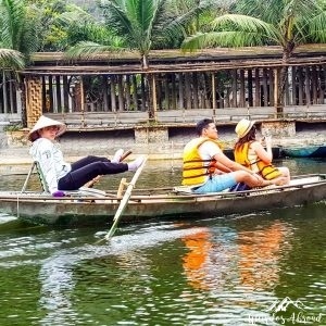 River paddling with the legs