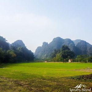 Landscape of Tam Coc, Vietnam