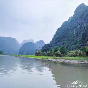 Landscape from Tam Coc River