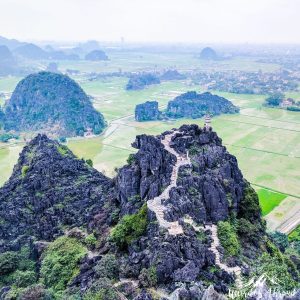 Panoramic view from the lying dragon mountain