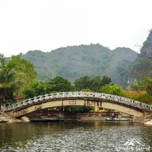 Bridge on the Tam Coc River