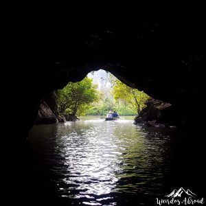 Exiting a cave