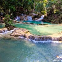 Turquoise pools