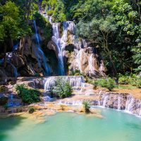 The main waterfall