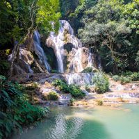 The main waterfall