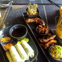 Lao platter at Dyen Sabai