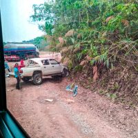 Accident on the road