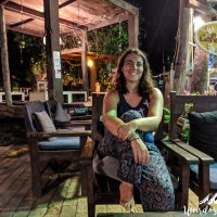 Enjoying the evening in Pai