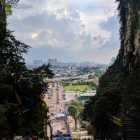 View on KL from Batu Cave