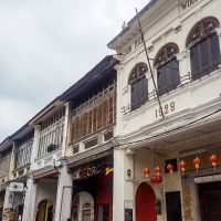 Pretty architecture in Penang