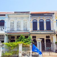 The maze of houses in George Town