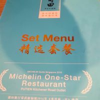 Putien, Micheline One-Star