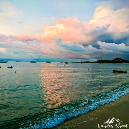 Koh Samui sunset in Thailand