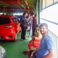 We took the Ferry to get to Penang Island