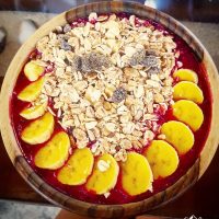 Morning smoothie bowl