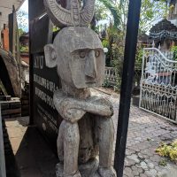 In the streets of Ubud