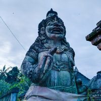 In the streets of Ubud