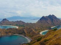 View from the top of Padar Island, Komodo National Park