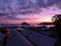 Our first sunset in Labuan Bajo, Flores Island.