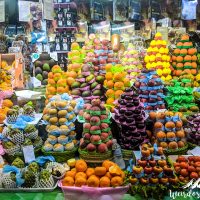 Beautiful fruits presentation