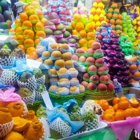 Beautiful fruits presentation