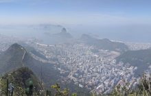 Panorama from the top of Corcovado