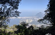 On your way you can get a glimpse at the Rodrigo de Freitas Lagoon