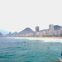 Copacabana and its surfers