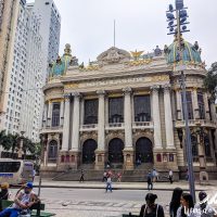 The Municipal Theater of Rio de Janeiro