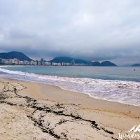 Cloudy day, nice beach!