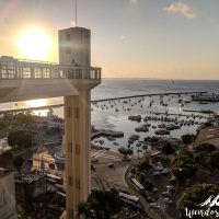 Sunset over Elevador Lacerda