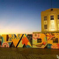 Sunset over Salvador... literally!