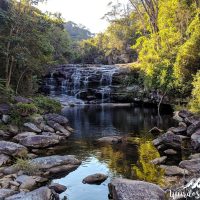 Little waterfalls on the way